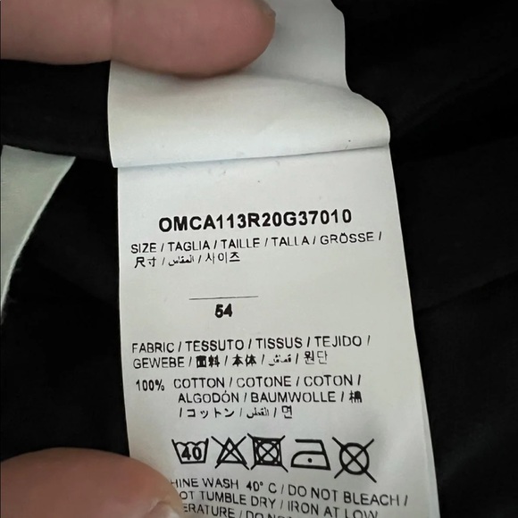 Off white fisherman pants with waist band - Picture 5 of 5